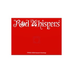 PRE-ORDER: Twice 2026 SEASON’S GREETINGS - RED WHISPERS