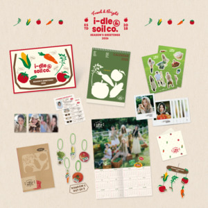 PRE-ORDER: I-DLE 2026 SEASON’S GREETINGS - i-dle & Soil Co.