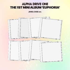 PRE-ORDER: ALPHA DRIVE ONE The 1st Mini Album - EUPHORIA (JEWEL CASE Ver.) (Random)