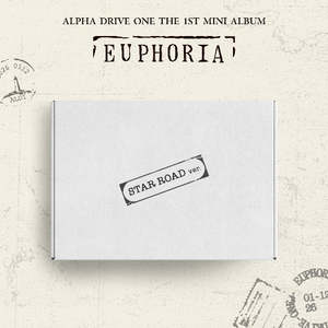 PRE-ORDER: ALPHA DRIVE ONE The 1st Mini Album - EUPHORIA (STAR ROAD Ver.)