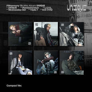 P1harmony: P1Harmony 9th Mini Album – UNIQUE (Compact Ver.) (Random)