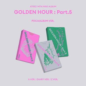 Ateez: PRE-ORDER: ATEEZ 14th Mini Album - GOLDEN HOUR : Part.5 (POCA Album Ver.) (Random)