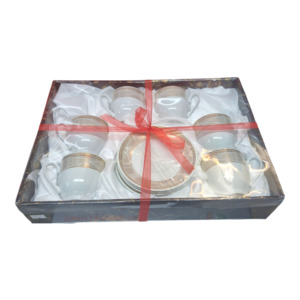 Kitchen: 12 Pcs of Cups & Saucers