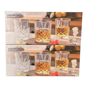 Six Glass Cups