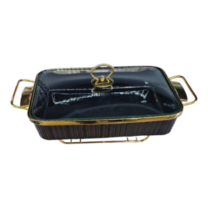 Elegant Ceramic Chafing Dish 15"