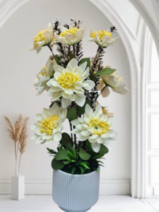 Artificial Flowers with Vas