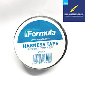 Products: Formula Harness Tape Black Kaiapoi AutoElectric