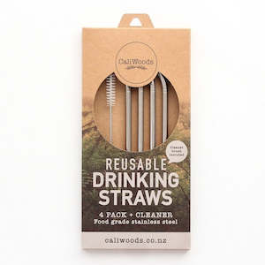 Lids: CaliWoods Reusable Straws