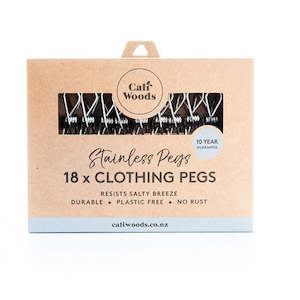 Gift Packs: CaliWoods Stainless Steel Clothing Pegs