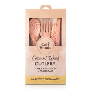 Gift Packs: CaliWoods Coconut Wood Cutlery
