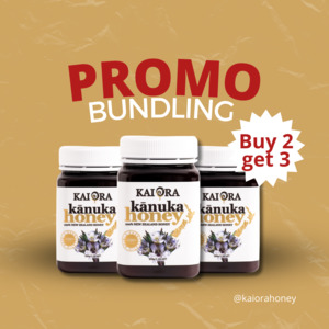 Gift Boxes: Buy 2, Get 3 Kanuka 500g!