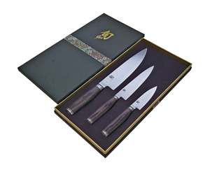 Shun Knives: Shun Premier 3 Piece Knife Set