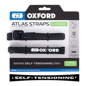 Atlas: Oxford Atlas G-Hook 17mm x 1.2m - Black (Pair)