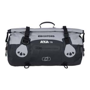 Kriega: Oxford Roll Bag Aqua T70 - Black / Grey