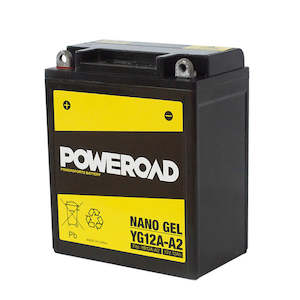 Power Road: YG12A-A2 Non-DG Nano Gel Battery Poweroad. Alt: CYG12AA (CYG12AA2)