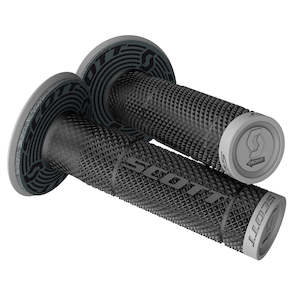 Scott: Grips SXII Black/Gry w/donut double density Scott (S219624-1001)