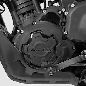 Acerbis: Acerbis X-Power Engine Case Cover Kit  RE Himalayan 450 Black 2024- (26694.090)