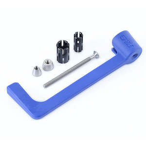 Moulded Lever Guard Blue Triumph Daytona Moto2 765 (MLG0028BL)