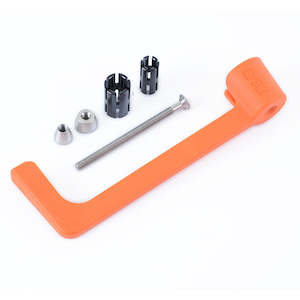 Daytona: Moulded Lever Guard Orange Triumph Daytona Moto2 765 (MLG0028OR)