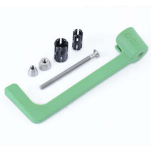 Daytona: Moulded Lever Guard Green Triumph Daytona Moto2 765 (MLG0028GR)