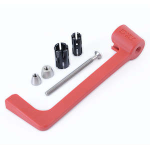 Moulded Lever Guard Red Triumph Daytona Moto2 765 (MLG0028RE)