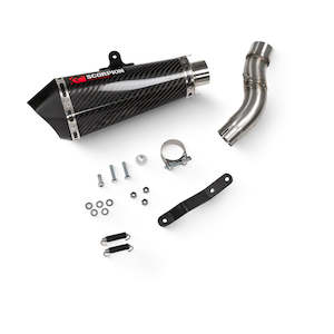 Motorcycle Exhaust Nz: CF Moto 650MT Serket Taper Slip On C/Fibre (RCF50CEO)