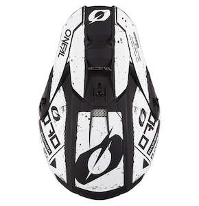 Scar: O'Neal 2024 5SRS SCARZ Helmet - Black/White