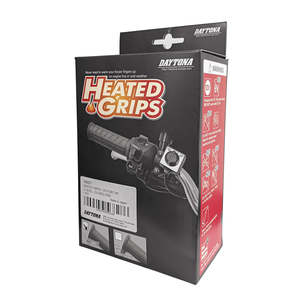Daytona: 7/8 bar (22.2mm) Heated Grips (2 level) w/ closed end Daytona ^ (86607)