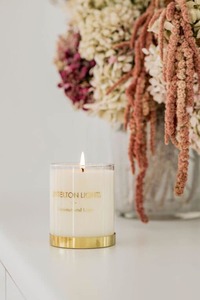 Products: Lyttelton Lights - Candles - Kakariki Flowers
