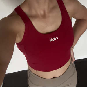 Tops: LIMITED EDITION Contour Crop - Red