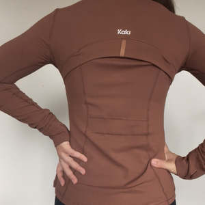 Hoodies & Jumpers: Yoga Jacket - Cocoa