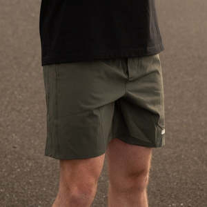 Shorts: Men's Casual Shorts - Olive