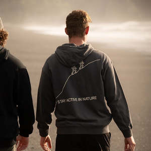 Menswear: Unisex SAIN Hoodie - Charcoal