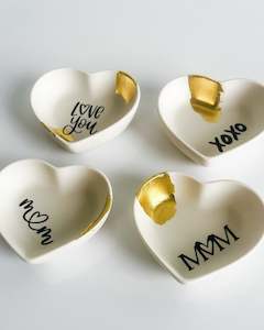 Ted S Creations: Heart Trinket Dish