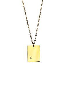 Kalani Collective Jewellery: ADD ON Rectangle Pendant