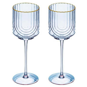 Kitchenware: Florence Tranquil Blue Wine Glass