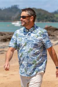 Short Sleeve Shirts: Surf Northland SS Kiwi Classic Mens Shirt