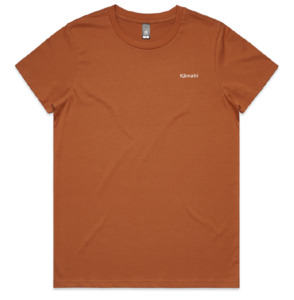 Kāmahi women's short sleeved t-shirt - copper