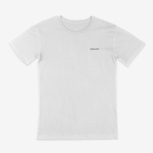Kāmahi men's short sleeved t-shirt - white/green