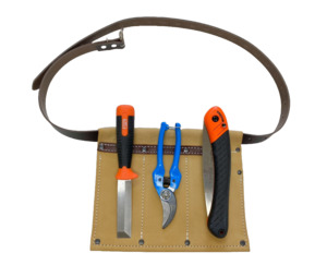 3-Pocket Bush Regeneration Kit with Secateurs, Foldable Saw and Wrecking Knife