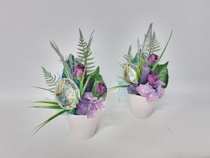 Products: Keepsake Paua & Pua Pot - Kamo Village Florist