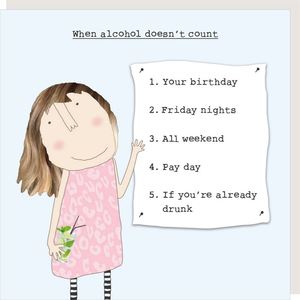 Card - Doesn't Count - Kamo Village Florist