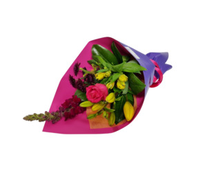 Petite Bouquet Brights - Kamo Village Florist