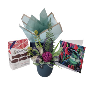 Products: Pink Paua Pot Collection - Kamo Village Florist