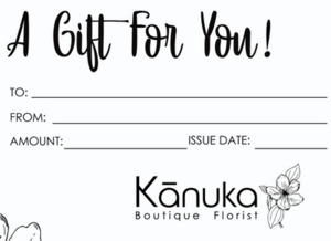 Kānuka Gift Voucher