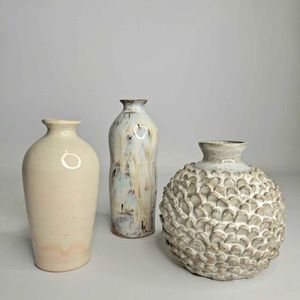 Medium Vases by Anna M Clay