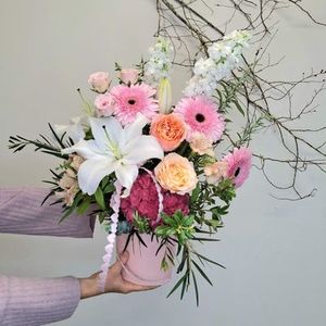Pretty Pastel Posy Carrier
