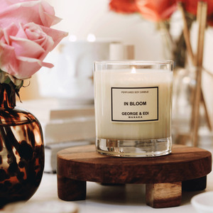 Large Glass Candles by GEORGE & EDI