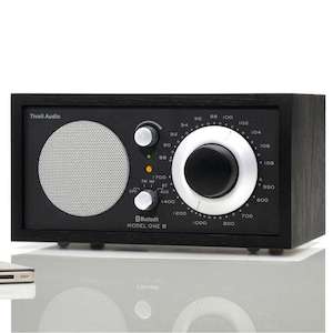 Appliances: Model One BT AM/FM Bluetooth Radio Black/Silver