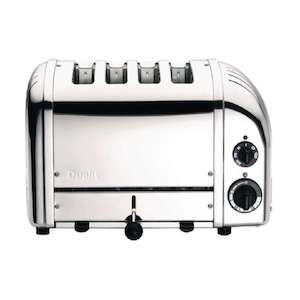 Appliances: 4 Slice NewGen Classic Toaster Stainless Steel